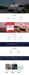site para empresa de transporte